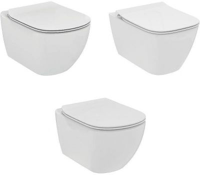 Комплект унитазов Ideal Standard Tesi TT00004 с сиденьем Микролифт