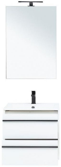 Комплект мебели для ванной Aquanet Lino 60 271951 подвесной Белый матовый