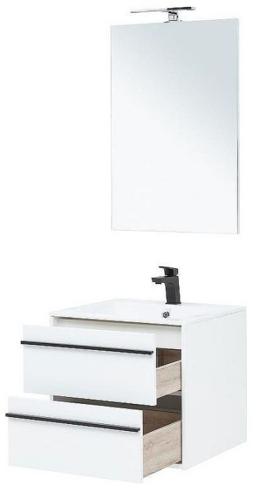Комплект мебели для ванной Aquanet Lino 60 271951 подвесной Белый матовый