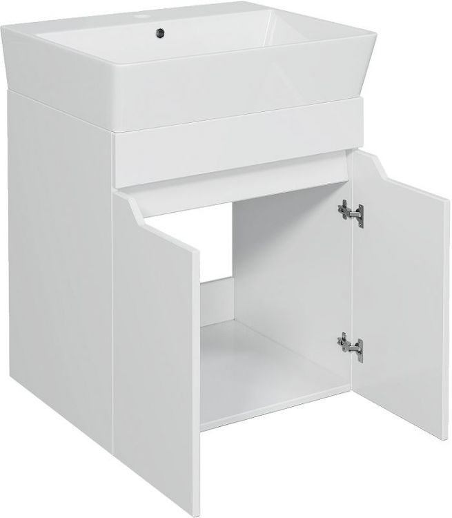 Комплект мебели для ванной DIWO Архангельск 50 подвесной цвет Белый Комплект мебели для ванной DIWO Архангельск 50 подвесной цвет Белый