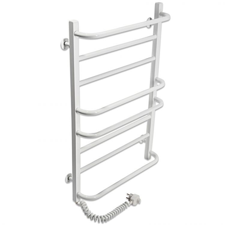 Полотенцесушитель электрический Laris Комфорт белый Полотенцесушитель электрический Laris Комфорт белый