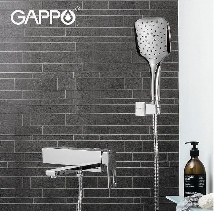Смеситель для ванны Gappo G18 G3018 Хром