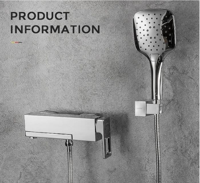 Смеситель для ванны Gappo G18 G3018 Хром