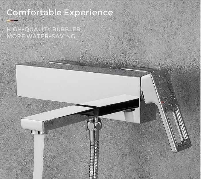 Смеситель для ванны Gappo G18 G3018 Хром