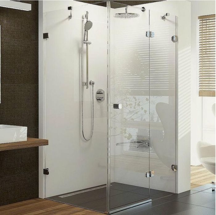 Душевой уголок Ravak Brilliant BSDPS-120/90 120х90 R 0UPG7A00Z1 профиль Хром стекло Transparent