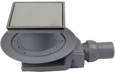 Душевой трап Pestan Confluo Standard 13702566 с двухсторонней решеткой Хром глянцевый / полая под плитку