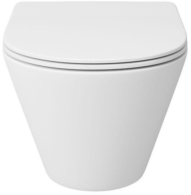 Унитаз Sintesi SIN-TS-SLR-182 подвесной цвет Белый с сиденьем Микролифт