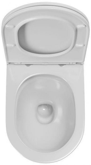 Унитаз Sintesi SIN-TS-SLR-182 подвесной цвет Белый с сиденьем Микролифт