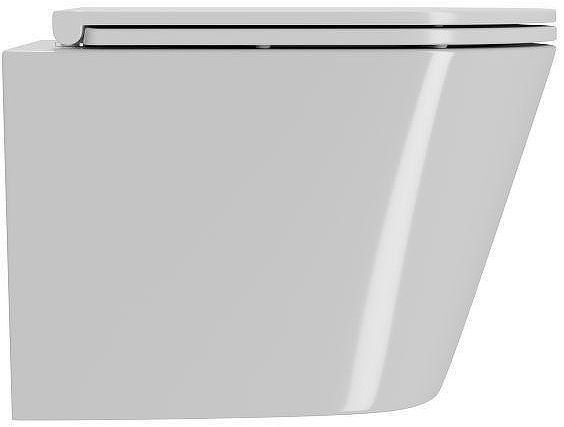 Унитаз Sintesi SIN-TS-SLR-182 подвесной цвет Белый с сиденьем Микролифт