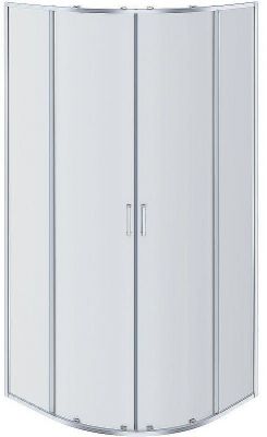 Душевой уголок Aquatek 100х100 AQ ARI RO 10020CH профиль Хром стекло прозрачное