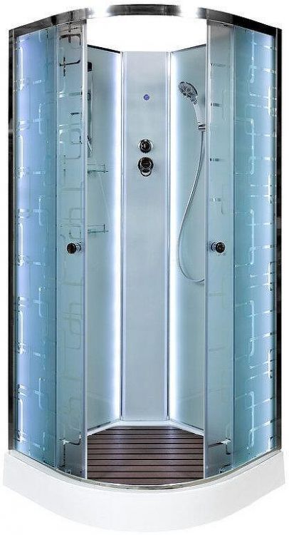 Душевая кабина Avacan 100 EM1510NLED без гидромассажа