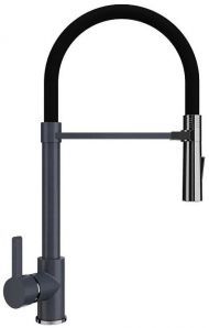 Смеситель для кухни Ulgran Classic U-024-343 цвет Антрацит