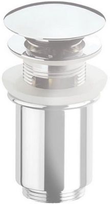 Донный клапан Remer 905CC114BO click-clack Белый матовый