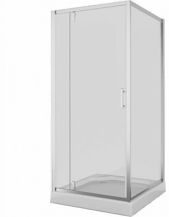 Душевой уголок Niagara Nova 100х100 NG-6602 профиль Хром стекло прозрачное
