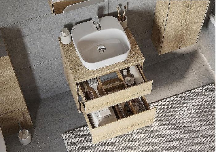 Раковина Aquaton Santek Одри Soft 42 1WH501709 Белая