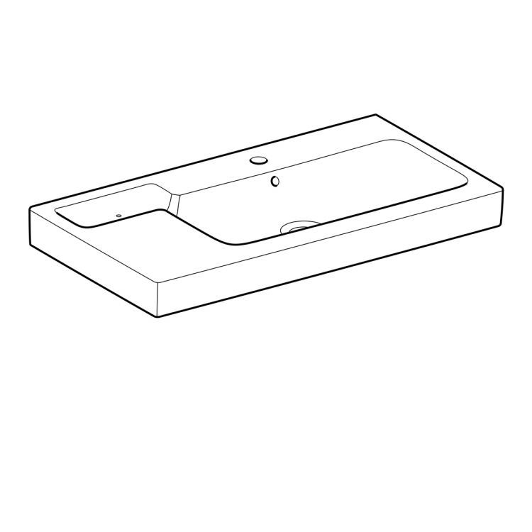 Раковина Geberit iCon, 124195000