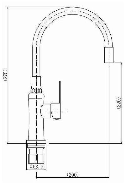 Смеситель для кухни Fashun A54801-8 цвет Сатин Белый