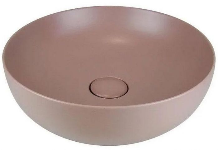 Раковина-чаша AeT Elite Round 45 L615T0R0V0142 Розовая матовая