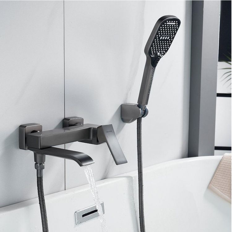 Смеситель для ванны Shevanik S4002T цвет Оружейная сталь Смеситель для ванны Shevanik S4002T цвет Оружейная сталь