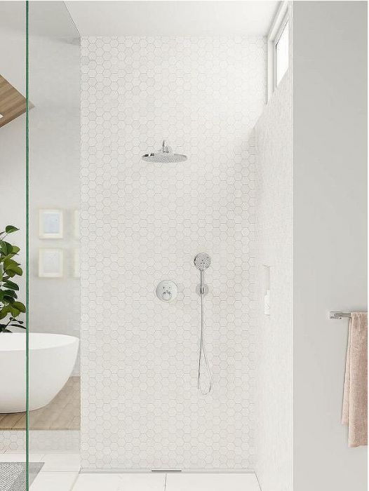 Смеситель для душа Hansgrohe ShowerSelect S 15743000 с термостатом Хром