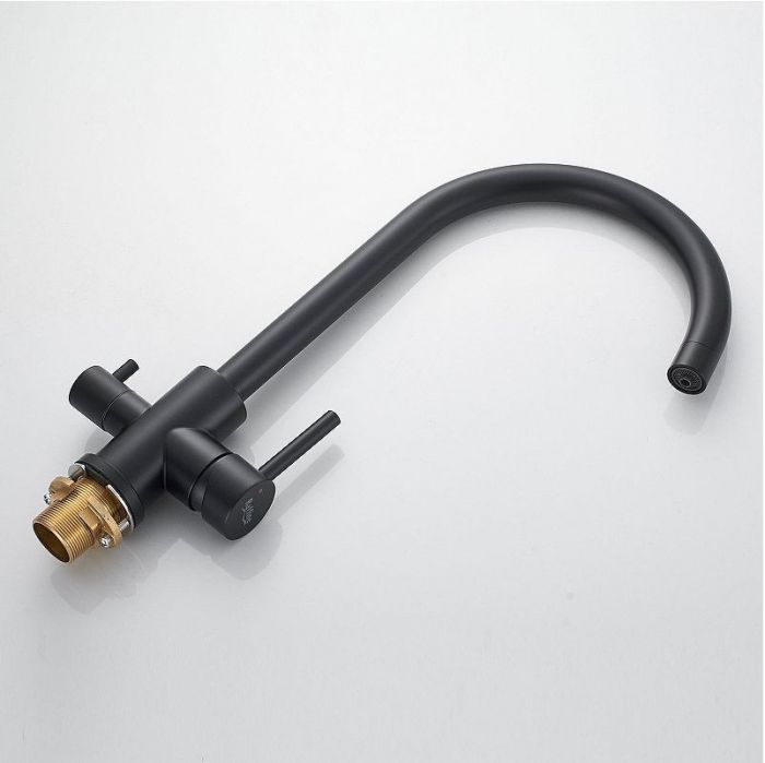 Смеситель для кухни Raffine F108H цвет Черный