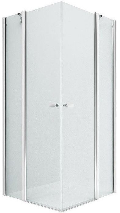 Душевой уголок New Trendy New Soleo Chrome 90х90 K-0406 профиль Хром стекло прозрачное