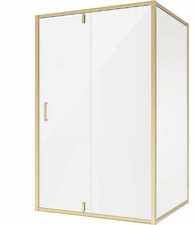 Душевой уголок Niagara Nova 120х110 NG-43-12AG-A110G профиль Холодное золото стекло прозрачное