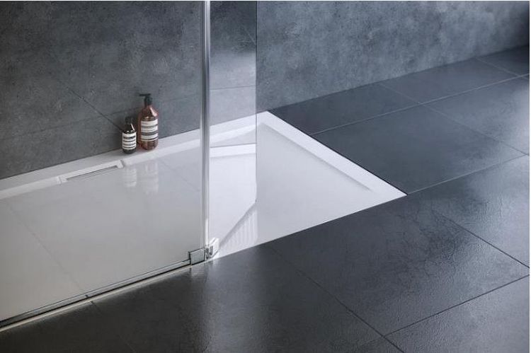 Душевой поддон из материала Flight Jacob Delafon Flight Pure 80x80 E62320-00 Белый глянец