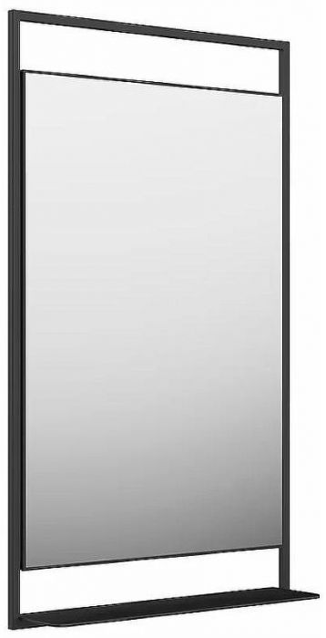 Зеркало Kerama Marazzi Plaza Next 60 PL.N.mi.P.60\BLK с подсветкой Черное матовое с сенсорным выключателем