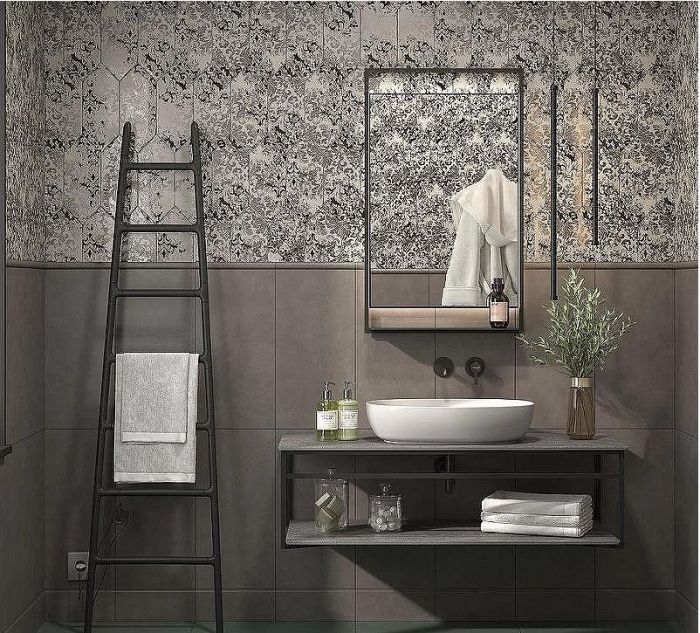 Зеркало Kerama Marazzi Plaza Next 60 PL.N.mi.P.60\BLK с подсветкой Черное матовое с сенсорным выключателем