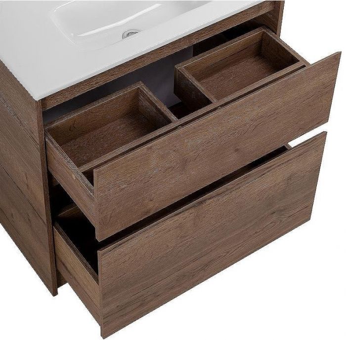 Тумба под раковину BelBagno Kraft 39 70 KRAFT39-700/390-2C-PIA-RT Rovere Tabacco