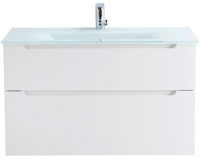 Тумба под раковину BelBagno Etna-H60 80 ETNA-H60-800-2C-SO-BL-P подвесная Bianco Lucido