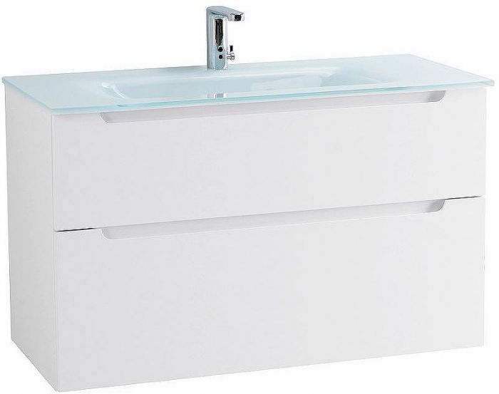 Тумба под раковину BelBagno Etna-H60 80 ETNA-H60-800-2C-SO-BL-P подвесная Bianco Lucido