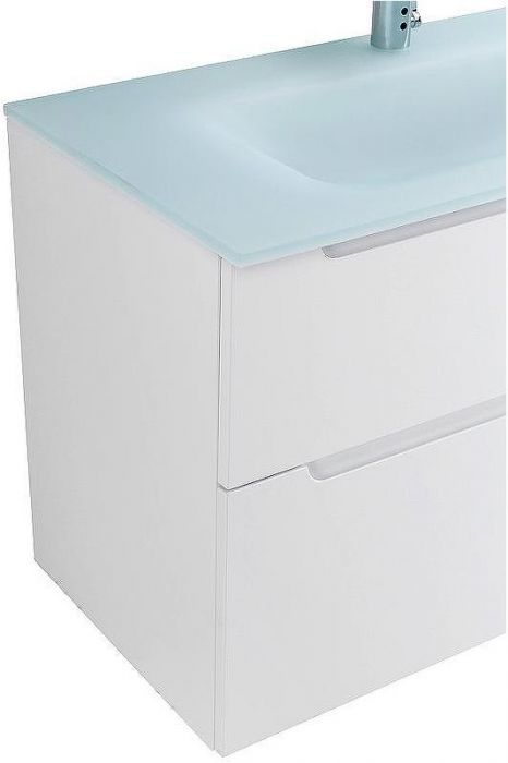 Тумба под раковину BelBagno Etna-H60 80 ETNA-H60-800-2C-SO-BL-P подвесная Bianco Lucido