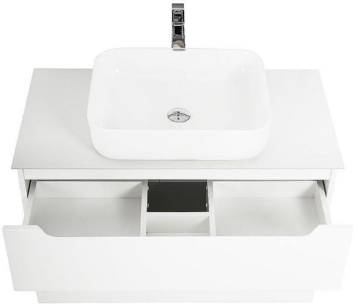 Тумба под раковину BelBagno Etna-H60 80 ETNA-H60-800-2C-SO-BL-P подвесная Bianco Lucido