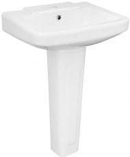 Раковина Creo Ceramique Project 51 PR3100+PR3110 цвет Белый глянцевый