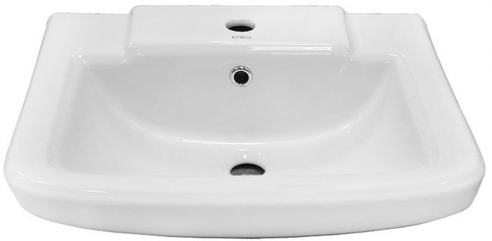 Раковина Creo Ceramique Project 51 PR3100+PR3110 цвет Белый глянцевый