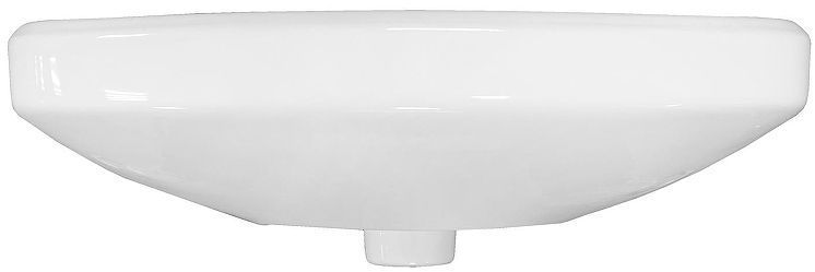 Раковина Creo Ceramique Project 51 PR3100+PR3110 цвет Белый глянцевый