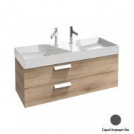 Тумба под раковину Jacob Delafon Rythmik 120 см EB1305-442, серый антрацит лак