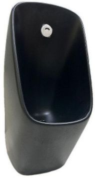 Писсуар SantiLine SL-6004MB подвесной цвет Черный матовый