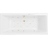 Акриловая ванна Excellent Pryzmat Slim 160x75 WAEX.PRY16S.RELAX.GL с гидромассажем