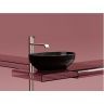 Умывальник CERAMICANOVA Element чаша накладная овальная (цвет Чёрный Матовый) CN6056MB