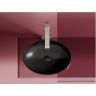 Умывальник CERAMICANOVA Element чаша накладная овальная (цвет Чёрный Матовый) CN6056MB