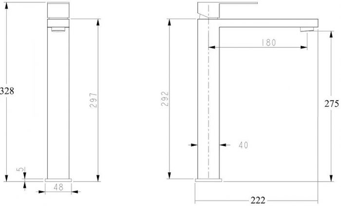 Смеситель для раковины Bond Smart B67-2788 цвет Черный матовый