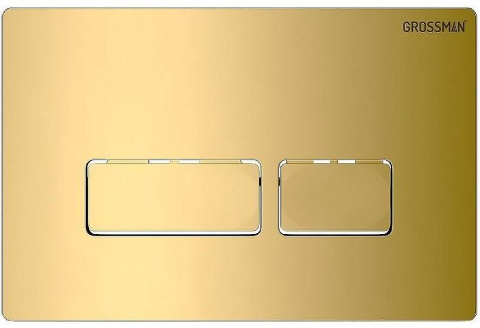 Клавиша смыва Grossman Pragma 700.K31.03.300.300 Золото глянцевое