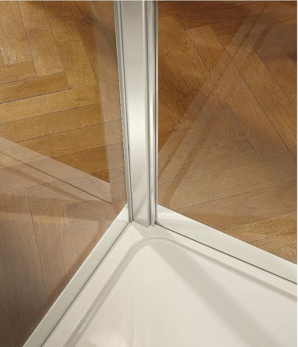 Душевая дверь Jacob Delafon Contra 170 E22C170-GA профиль Хром стекло прозрачное