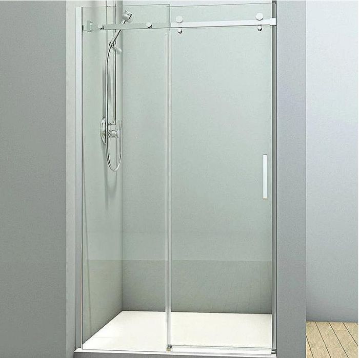 Душевая дверь Veconi Vianno VN-74 150 VN74-150-01-C4 профиль Хром стекло прозрачное