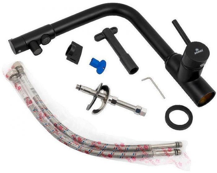 Смеситель для кухни Kaiser Teka 13044-9 Черный матовый