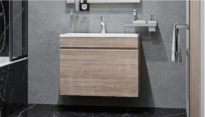 Тумба под раковину Velvex Pulsus 70 tp.PUL.PUL.70.1Y подвесная Дуб сонома