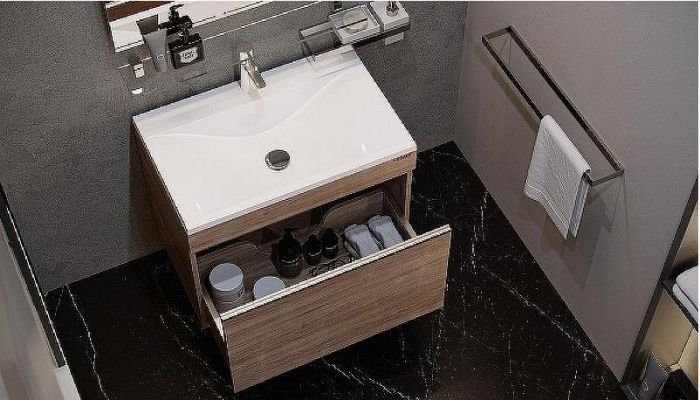 Тумба под раковину Velvex Pulsus 70 tp.PUL.PUL.70.1Y подвесная Дуб сонома